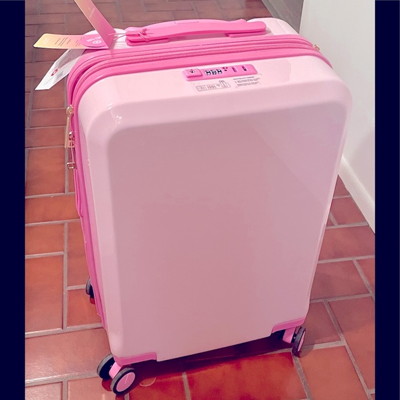 Stoney Clover Lane Handbags - Stoney Clover Lane Pink Hard-Side Carry-On Luggage